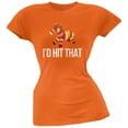 thumbnail image 1 of Cinco de Mayo - I'd Hit That, Pinata Orange Soft Juniors T-Shirt, 1 of 1