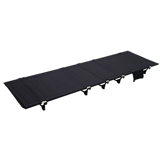 Lit Pliant Portable d'Extérieur pour une Personne, Lit de Camp, Capacité de Charge 330 Lb, Compact, pour Pique-Nique, Camping, Randonnée en Plein Air