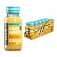 thumbnail image 1 of UNROOTED Good Energy Shot (12 Pack, Mighty Ginger) - Immune System and Natural Energy Booster - 12 x 60ml Bottles - Ginger, Turmeric, Chilli & Baobab, 1 of 5