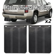 XUKEY Mud Flaps Large Size 15''x12''Universal Heavy Duty Rubber Splash Guards for Car Pickup Truck SUV Vans RV Semi-Truck