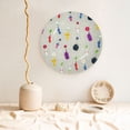 thumbnail image 2 of Lsque Pikmin Pattern Ceramic Decorative Plate Decorative Plates with Display Stand Personalized Porcelain Plate Ceramic Ornaments for Wall Hanging Decoration-8in, 2 of 6