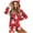 Red, variant on Cavosen Christmas Wide Leg Jumpsuits for Women Fleece Zip Up Long Sleeve Cute Hooded Loungewear with Ears Snowman Thicken Onesie Warm Unisex Trendy Sleepwear
