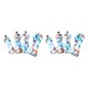 thumbnail image 1 of Eigraketly 4pcs Durable Golf Wood Head Cover No.1 Headcover 3 Club Driver 7 5 Type1 NO1, 1 of 1