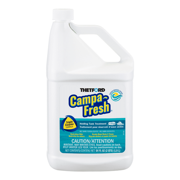 Thetford Campa-Fresh® Ocean Breeze RV and Marine Holding Tank Treatment, 64-Oz Liquid (96710)