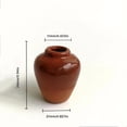 thumbnail image 1 of Mini Vase Magnets for Fridge 8 Piece Set Earthenware Decorative Magnetic Flower Holders, 1 of 5