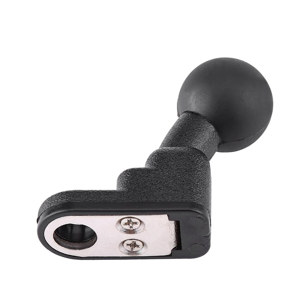 Motorcycle Mirror Base Mount Ball Holder Isolate /& Dampens With 10mm Hole Black