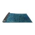 thumbnail image 2 of Ahgly Company Indoor Square Oriental Light Blue Industrial Area Rugs, 3' Square, 2 of 4