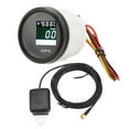 thumbnail image 2 of 52mm GPS Odometer Marine Gauge LCD Display for RV Boat Yacht, 2 of 7