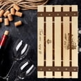 thumbnail image 3 of Caja De Vino, Caja De Regalo De Vino Inodoro, Capacidad Para 2 Botellas, Madera Práctica Con Mango Portátil Para Almacenamiento, 3 of 7