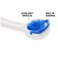 thumbnail image 3 of 2 Pack Tongue Scraper, Tongue Cleaner Brush for Adults Tongue Scrubber for Better Breath (Blue&Orange), 3 of 6