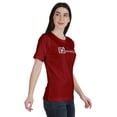 thumbnail image 2 of Inkmeso Vaccinated Pro Vaccine Crew Neck Tee Shirt Cotton T-shirt For Womens, 2 of 9
