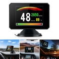 thumbnail image 1 of Hud Head-up Display P16 Obd Car Water Temperature Digital Display Black, 1 of 5