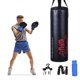 thumbnail image 1 of Costway Traje de boxeo con saco de arena, guantes, mochila y gancho para saltar., 1 of 3