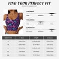 thumbnail image 5 of Fuzoiu Bright Purple Butterflies Print Women's Sports Vest,U-Back Sports Tank,Gym Vests,Athletic Sleeveless Shirts,Exercise Undershirts,Yoga, Gym, and Dance Wear-XX-Large, 5 of 8