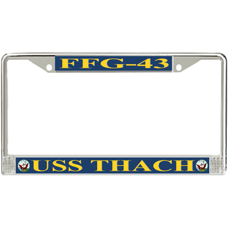 USS Thach FFG-43 License Plate Frame