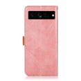 thumbnail image 3 of Feishell Wallet Case for Google Pixel 7 Pro (6.7 inch),Retro PU Leather Ultra Thin Shockproof Magnetic Buckle Folio Flip Kickstand ID Credit Card Slots Protective Phone Cover,Rosegold, 3 of 8