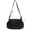 Black, variant on Women Checkered Crossbody Bag, Adjustable Strap Messenger Bag with Bow, Lazy Style Crossbody Bag for Work Shopping Travel Outdoor (Green)