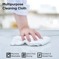 thumbnail image 2 of Superio Wash Cloths Cotton Terry Cloth Rags, Hand towels, White Face Spa Washcloths, General Cleaning 12 Pack, 2 of 4