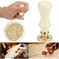 thumbnail image 2 of Wax Seal   Wax Seal  Sealing   Invitation Sealing   Envelope Wax Seal Antique Wax Seal  Lovely Macaron Color Handle Envelope Invitation Letter Sealing Tool, 2 of 8