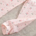 thumbnail image 4 of Gubotare Pajamas for Toddlers Girls Girls Pajama Pants and Sleep Sets 2 Piece PJ Top and Bottom Sleepwear Set for Girls Pajamas for Kids 3T 4T (Pink,3-4 Years), 4 of 8
