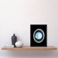 thumbnail image 2 of NASA James Webb Space Telescope Zoomed In Uranus Planet Rings NIRCam Artwork Framed Wall Art Print A4, 2 of 4