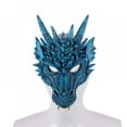 thumbnail image 4 of 4D Dragon Mask Half Face Mask for Kids Teens Halloween Costume Party Cosplay Party Decoration, 4 of 7