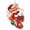 #02-Fox, variant on Mivyn Christmas Cash Gift Ornament, Bear Money Holder Hanging Decoration with Plaid Scarf, Acrylic Xmas Tree Pendant Wreath for Holiday Party, Stocking Stuffers Gift