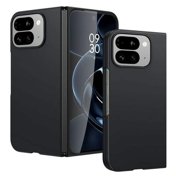 Google Pixel 10 Pro Fold Case (8.0") - DOMAVER Ultra Thin Matte Hard PC Cover | Slim Thin & Shockproof | Anti-Yellowing Protective Case for Pixel 10 Pro Fold - Black