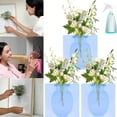 thumbnail image 3 of Magic Silicone Vase, Removable Silicone Vase, Suitable for Wall-Mounted Adhesive Vase in the Wall Entrance White, 3 of 7