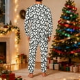 thumbnail image 4 of Lorytime Matching Pajamas for Couples Valentines Day Men Heart Crewneck Long Sleeve Tops with Pockets Pants Homewear, 4 of 8