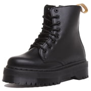 Dr. Martens Womens Jadon II Mono Vegan 8 Eye Boots Shoes Platform - Black