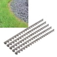 thumbnail image 1 of 10Pcs Garden Edging Border, Stainless Steel Garden Edging Border Landscape Edgings For Flower Grass Yard, 1 of 8