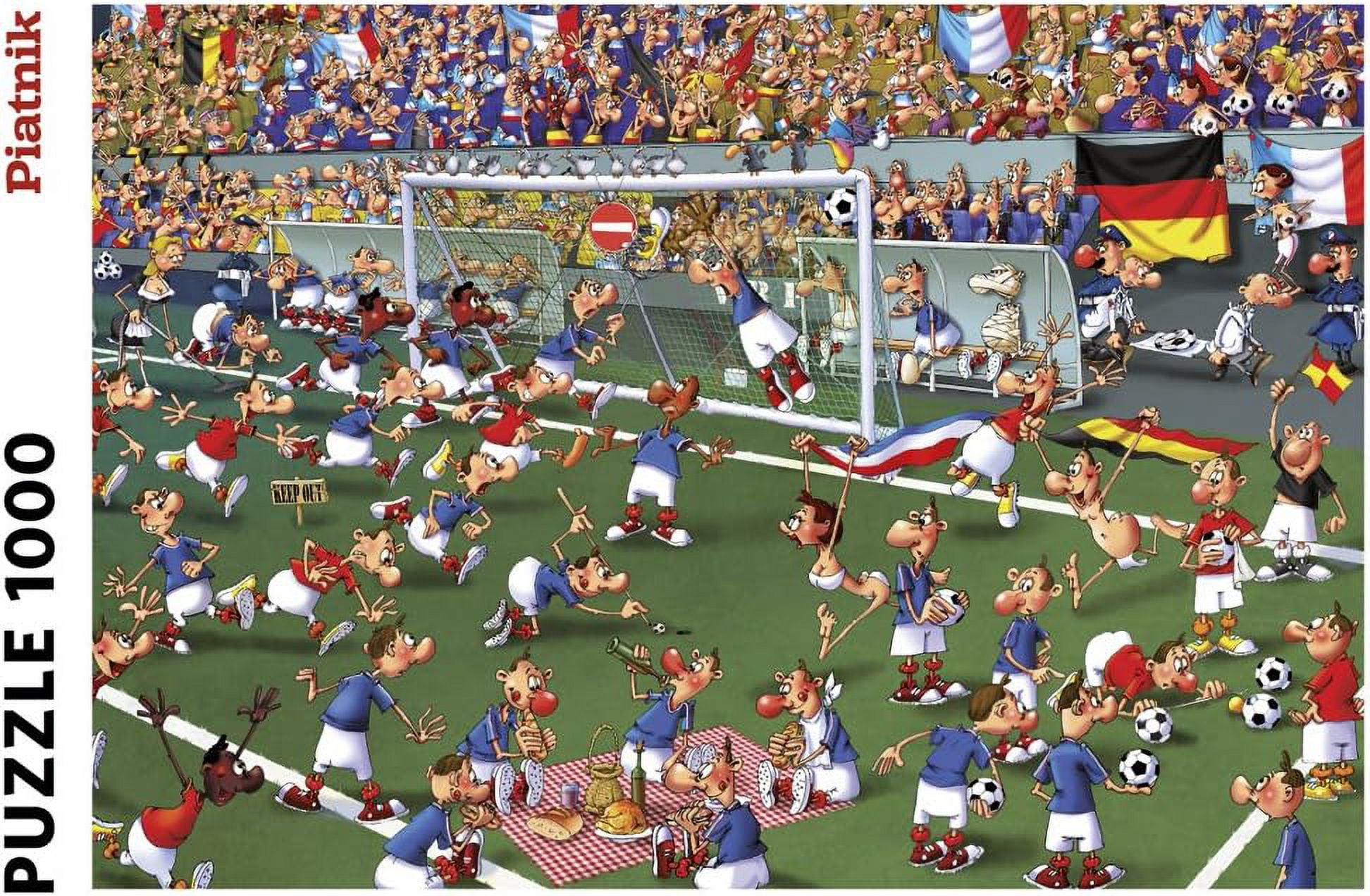 Piatnik Ruyer Soccer 1000 Piece Puzzle