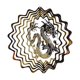 thumbnail image 4 of Decoración Giratoria de Viento Shamjiam Colgante Geométrico de Acero Inoxidable Oro, 4 of 8