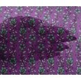 thumbnail image 4 of oneOone Viscose Chiffon Fabric Leaves & Floral Block Printed Craft Fabric BTY 42 Inch Wide, 4 of 4