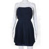 Pre-owned|Laundry by Shelli Segal Womens Sleeveless Rippled Mini A Line Dress Blue Size 4