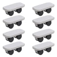 thumbnail image 3 of 8pcs Adhesive Rollers Paste Type Storage Box Wheels Furniture Casters Wheels, 3 of 6