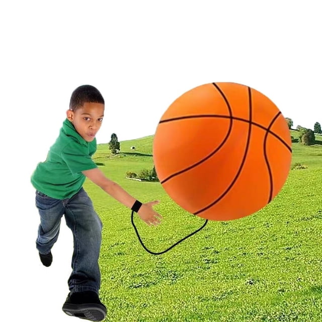 Pelota de goma para rebotar en la muñeca, de 63 mm, de color natural, muy elástica, para fútbol, baloncesto, tenis, béisbol, juguete para niños
