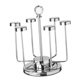 thumbnail image 5 of Escurridor de vasos para 6 tazas, ideal para cocina, hogar y restaurante. Plata, 5 of 9