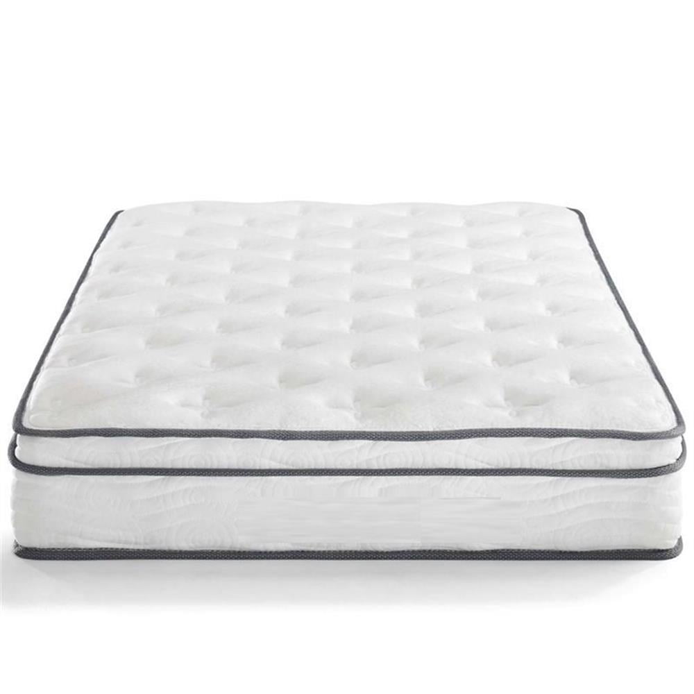 Allora 14" King Innerspring Mattress in White