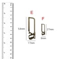 thumbnail image 4 of Milaget Mini 1/12 1/6 Scie de Maison de Poupée Modèle Miniature Outils d'Extérieur Petit Bronze, 4 of 9