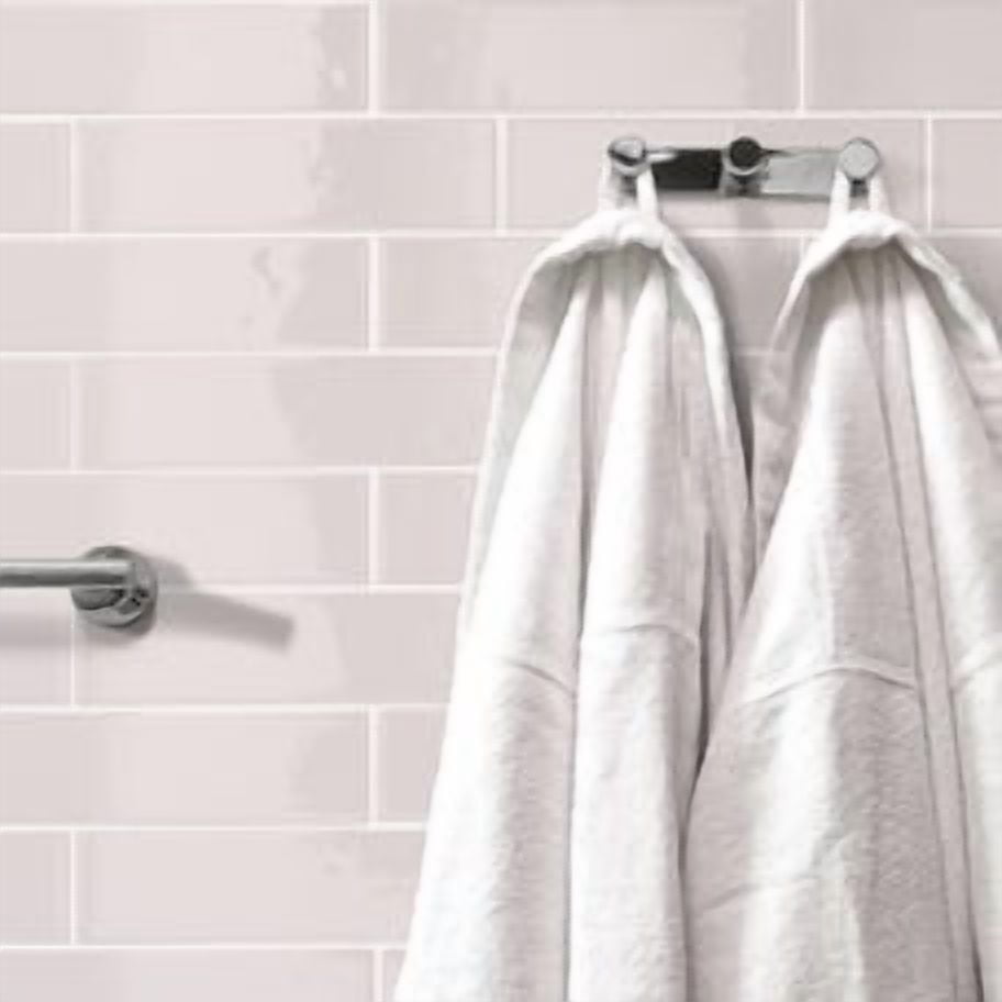 Smart Tiles Peel and Stick Backsplash, 5 Adhesive Tiles, Oslo Grey, 22.56"x10.87"