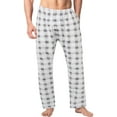 thumbnail image 7 of Mens Pj Pants Thin Comfortable Pattern Home Long Air Conditioned Pajama Pants for Men, 7 of 7