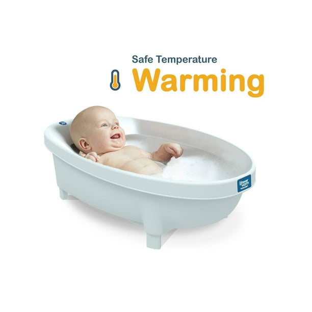 Baby Patent Forever Warm Warming Infant Baby Bath Tub w Water