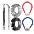 thumbnail image 3 of 6 Pcs Kit d'Outils pour Clé à Rayon de Vélo en Acier Kit d'Outils pour Jante de Vélo Portable Kit de Rayon de Roue de Vélo pour Vélo de Montagne Vélo de Route Vélo Commun, 3 of 9