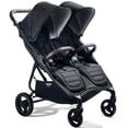 thumbnail image 1 of Valco Baby - Trend Duo Side by Side Double Stroller - Side by Side Double Stroller for Newborn and Toddler - Easy Compact Fold, Multi-Position Recline, Large Canopy Infant Twin Stroller (Night Black), 1 of 5