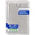 thumbnail image 6 of NATEFEMIN 2 Pack Microwave Oven Grease Filter for GE LG Kenmore Frigidaire 100% Tested Easy to Use WB06X10309, 6 of 9