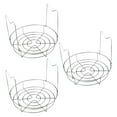 Djadtgl 3pcs Canning Rack Stainless Steamer Canning Jar Rack With