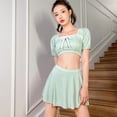 thumbnail image 2 of Sweet Girl Two Piece Gathered Slimming Skirt Style, 2 of 6