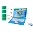 thumbnail image 5 of Tech Kidz - STEM Toy Computer Educational Learning Laptop, 80 Challenging Learning Activities to learn Mathematics, Words, Logic, Typing, LCD Screen with Backlight, Mouse Included (Blue), Ages 4+, 5 of 12